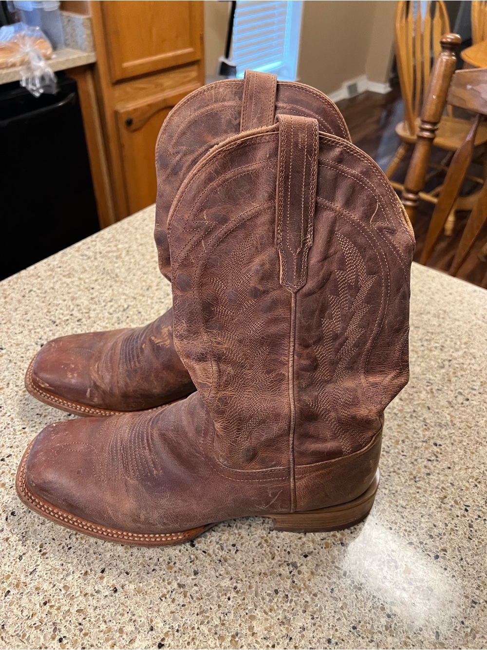 Tecovas The Doc Scotch Goat Leather Cowboy Boots Men’s 10 EE Western